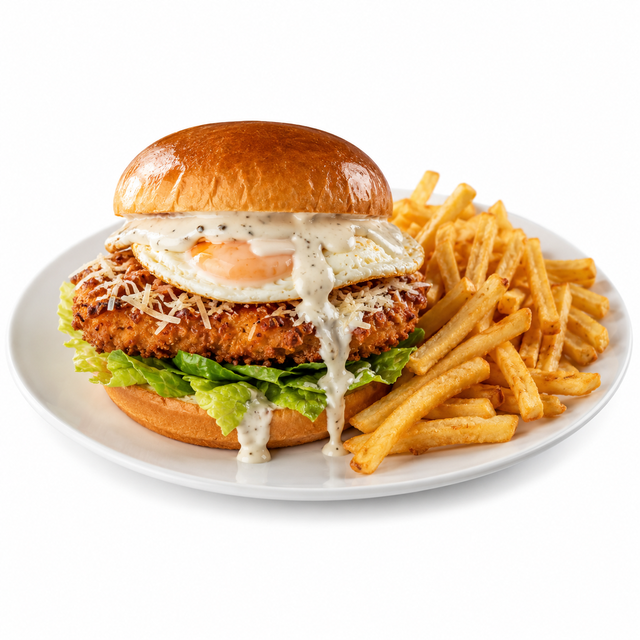 Schnitzel Burger